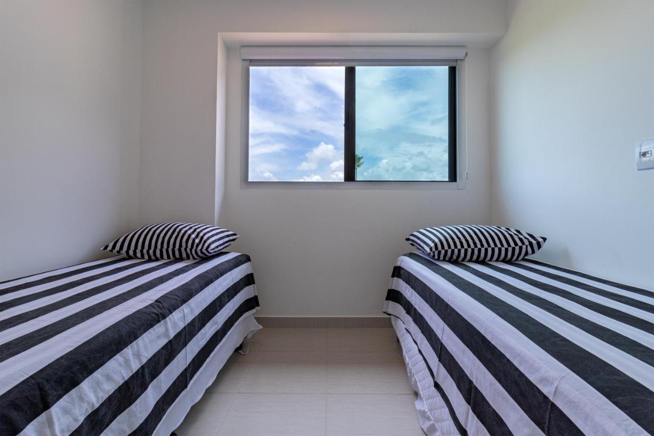 Cupe Beach Lving Apt Frente Piscina 3 Quartos Pôrto das Galinhas Exterior foto